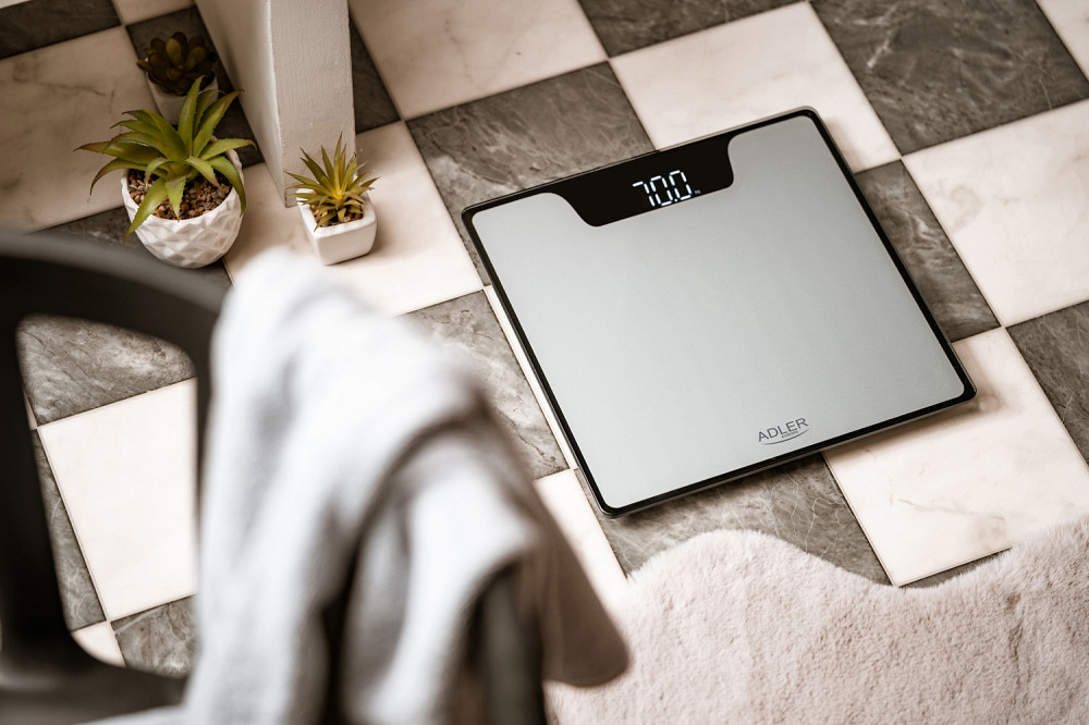 Ваги напольні Adler AD 8174 silver електронні/ 180кг/ 2хААА/ автовимкнення Винница - изображение 4