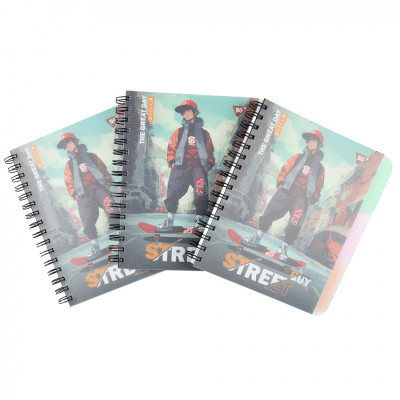 Блокнот Yes А5 Street guy 144 листа пластиковая обложка (681960) Винница - изображение 2