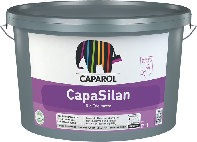 Універсальна інтер'єрна фарба на основі силіконових смол Caparol CapaSilan B1 5 л Киев - изображение 1