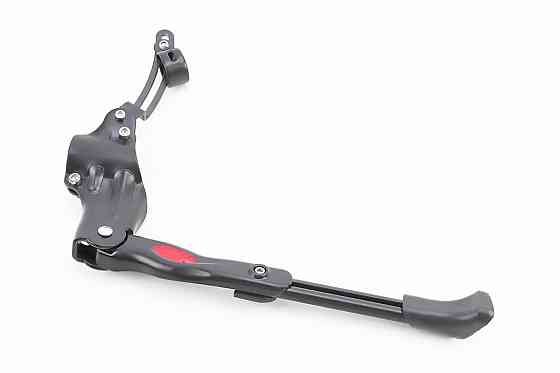 Підніжка бокова задня телескопічна для 24"- 29", з регульованим кутом кріплення, алюмінієва, чорна HS-003 Київ