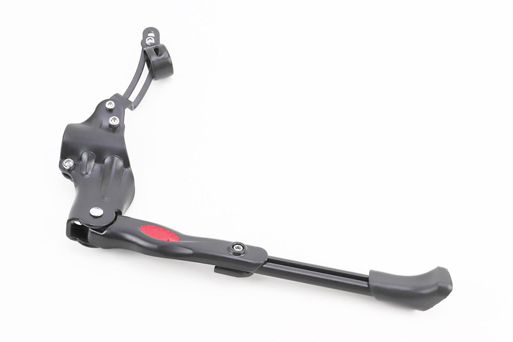 Підніжка бокова задня телескопічна для 24"- 29", з регульованим кутом кріплення, алюмінієва, чорна HS-003 Київ - фото 2