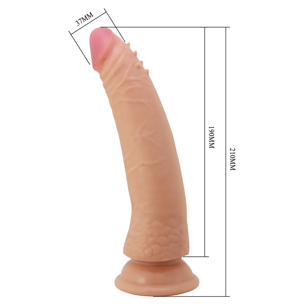 Фалоімітатор - Pretty Love Kable Sliding Skin 8.3" Flesh Sex Aura Київ - фото 8