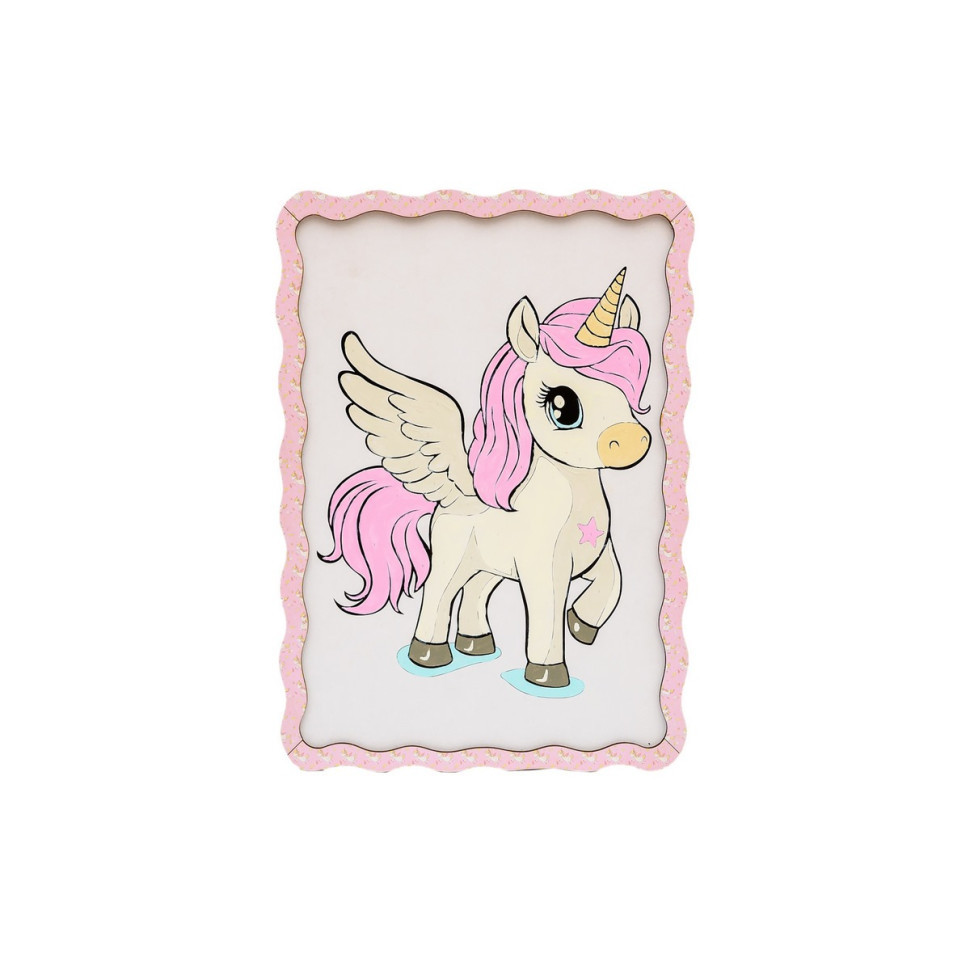 Картина по номерах "Єдиноріг" Puz-22943 формат А4 пензлик, фарби, кріплення для стіни Вінниця - фото 3