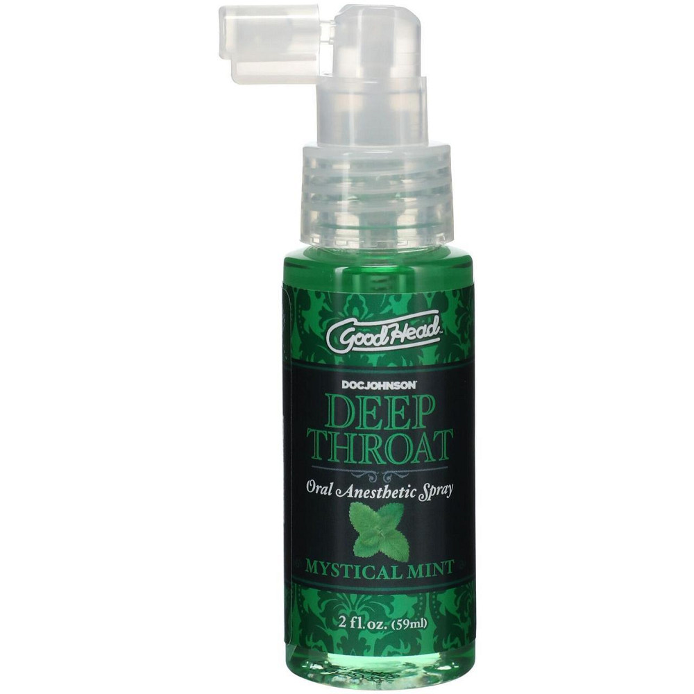 Спрей для мінету Doc Johnson GoodHead DeepThroat Spray - Mystical Mint 59 мл для глибокого мінету Sex Aura Київ - фото 1