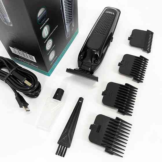 Машинка для стрижки волосся з акумулятором VGR V-972, Акумуляторний універсальний тример для стрижки PI-14 Івано-Франківськ