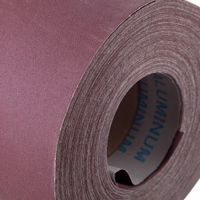 Шкурка шлифовальная, тканевая основа, К180, 200 мм × 50 м INTERTOOL BT-0723 Киев - изображение 3