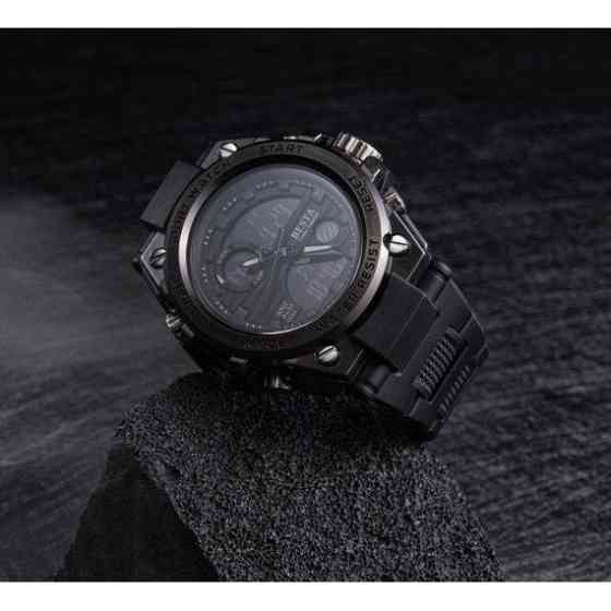 Годинник чоловічий наручний Besta Tattoo (Чорні) Київ