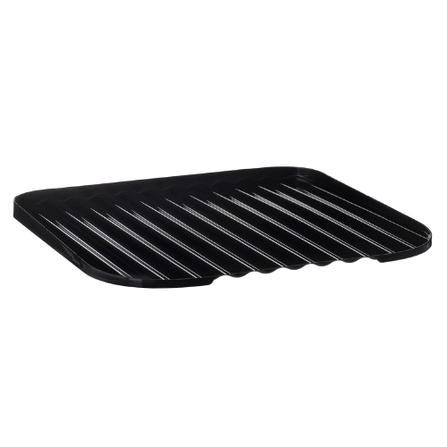 Сушарка для посуду з піддоном алюміній/пластик чорний MR-1024 Maestro Житомир - изображение 3