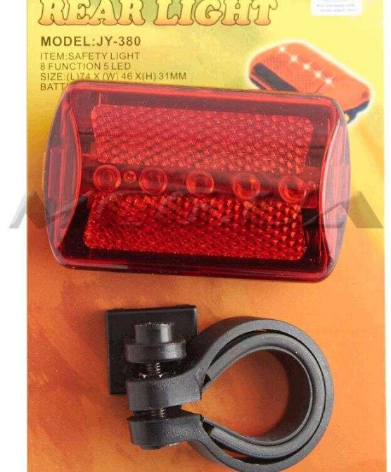 Стоп-сигнал (у зборі) велосипедний (універсальний) (80) Мукачево - фото 1