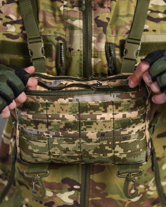 Сумка для планшета нагрудна, адміністративна сумка піксель ВТ1015 Одеса - фото 5