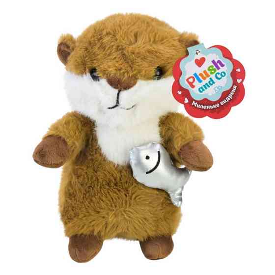 Дитяча м'яка іграшка "Видреня" PLC25008-2, 15х20х22 см Вінниця