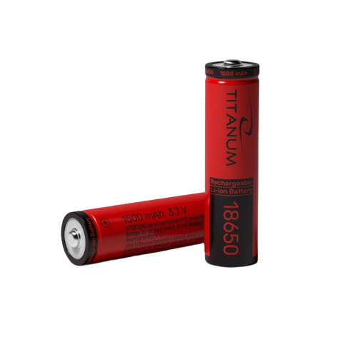 Акумулятор 18650 Li-lon 1500mAh без захисту (бл-1шт) Titanum Житомир - фото 1