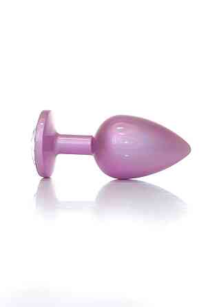 Анальна пробка - Jewellery Pearl Pink Plug Clear L Sex Aura Київ