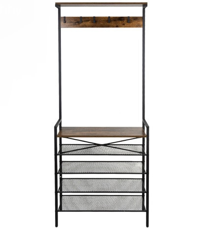 Полка с вешалкой для хранения обуви 189 см Ruhhy (27035) Нововолынск - изображение 5