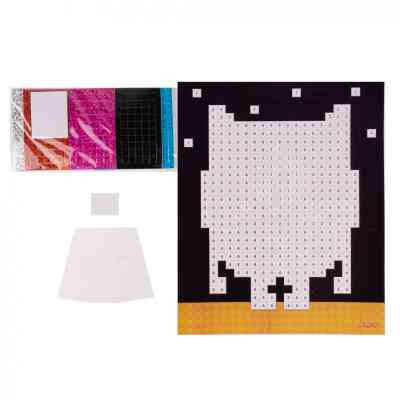 Набір для творчості 1 вересня Піксельний Монстрик Аплікація стікерами з фоамірану ЕВА (954582) Вінниця