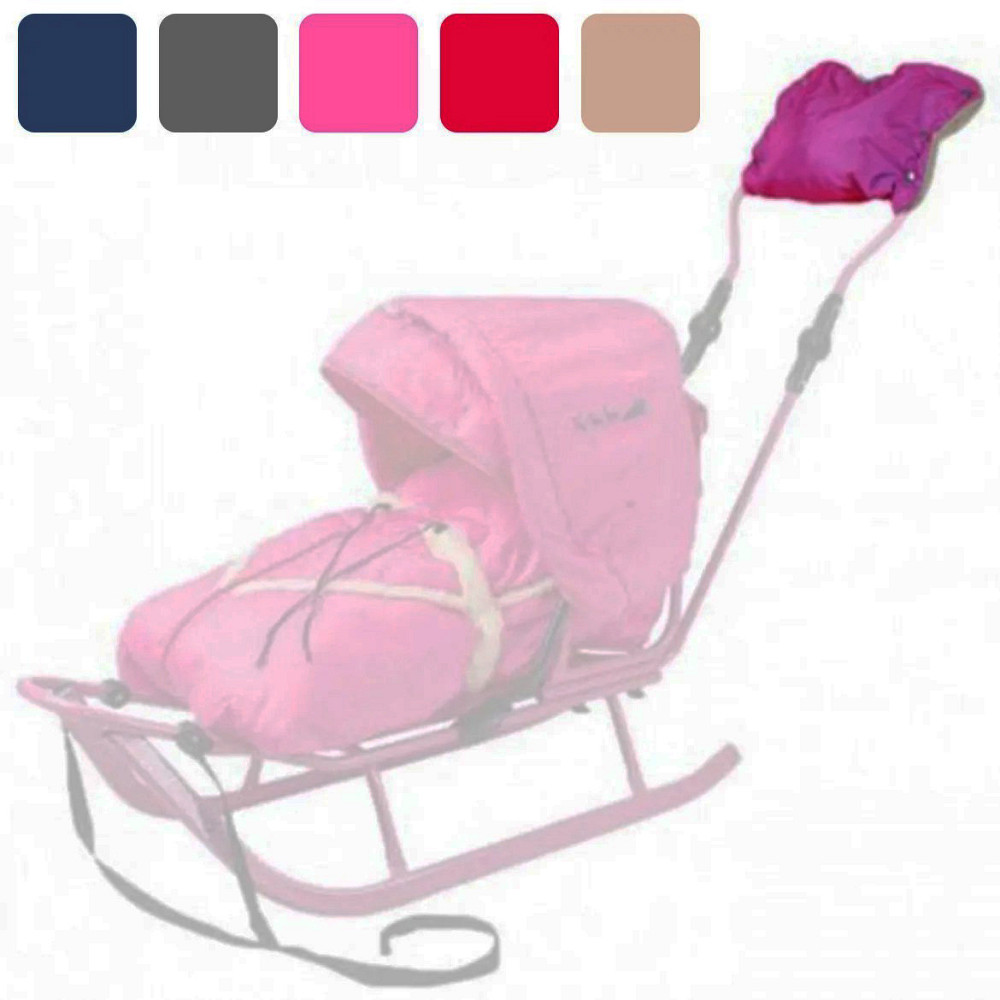 Муфта для санок Adbor Piccolino на санки Рожевий Київ - фото 1