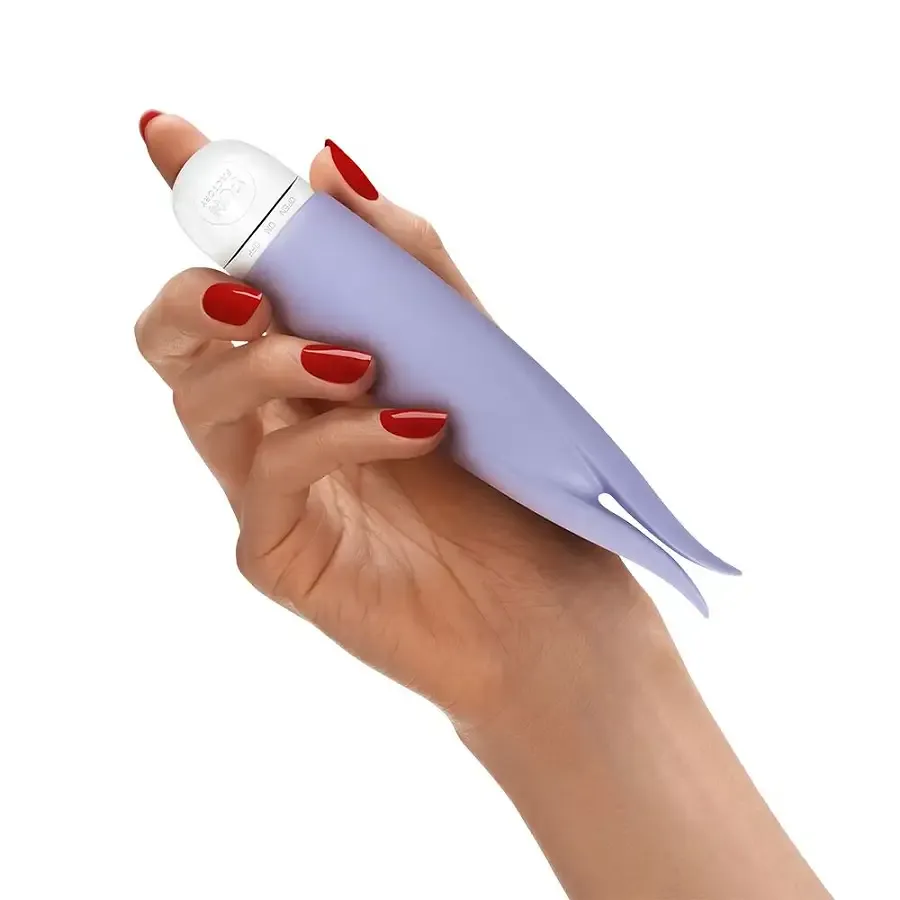 Вібратор з пелюстками Fun Factory VOLITA purple, компактний, дуже тихий, на батарейках Львів - фото 5