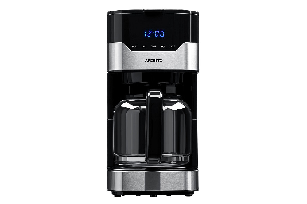 Кавоварка ARDESTO крапельна 1.5л, мелена, чорно-сріблястий Київ - фото 6