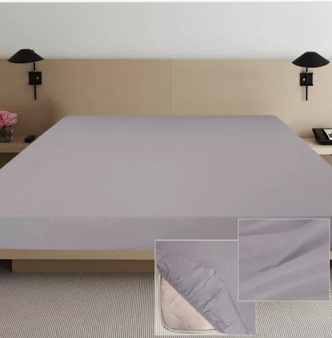 Простиня сатин на резинці в асортименті Київ - фото 6