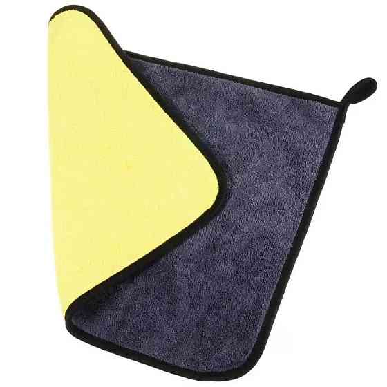 Рушник з мікрофібри 30х30см для машини, 1шт / Автомобільний рушник / Рушник для сушіння авто Київ