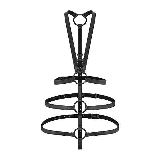 Портупея-фіксатор Bedroom Fantasies: Vera Bondage Harness, чорна Sex Aura Київ