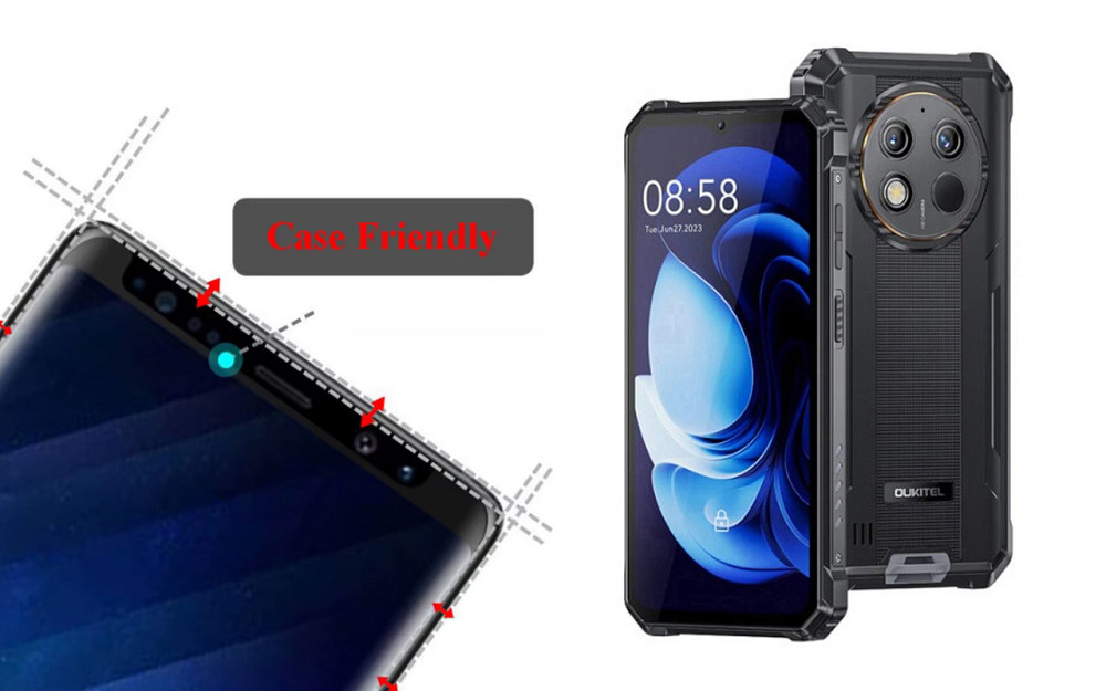 Захисне скло HyperGlass Pro для OUKITEL WP28, WP28E, WP28S – максимальна чутливість та захист Київ - фото 4