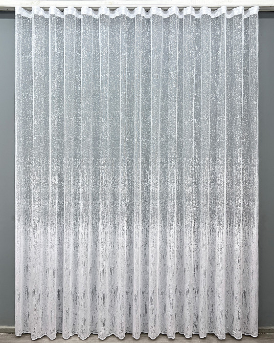Тюль VR-Textil 2073т Жакард Короїд Білий 400х270 см (42-1287) Київ - фото 2