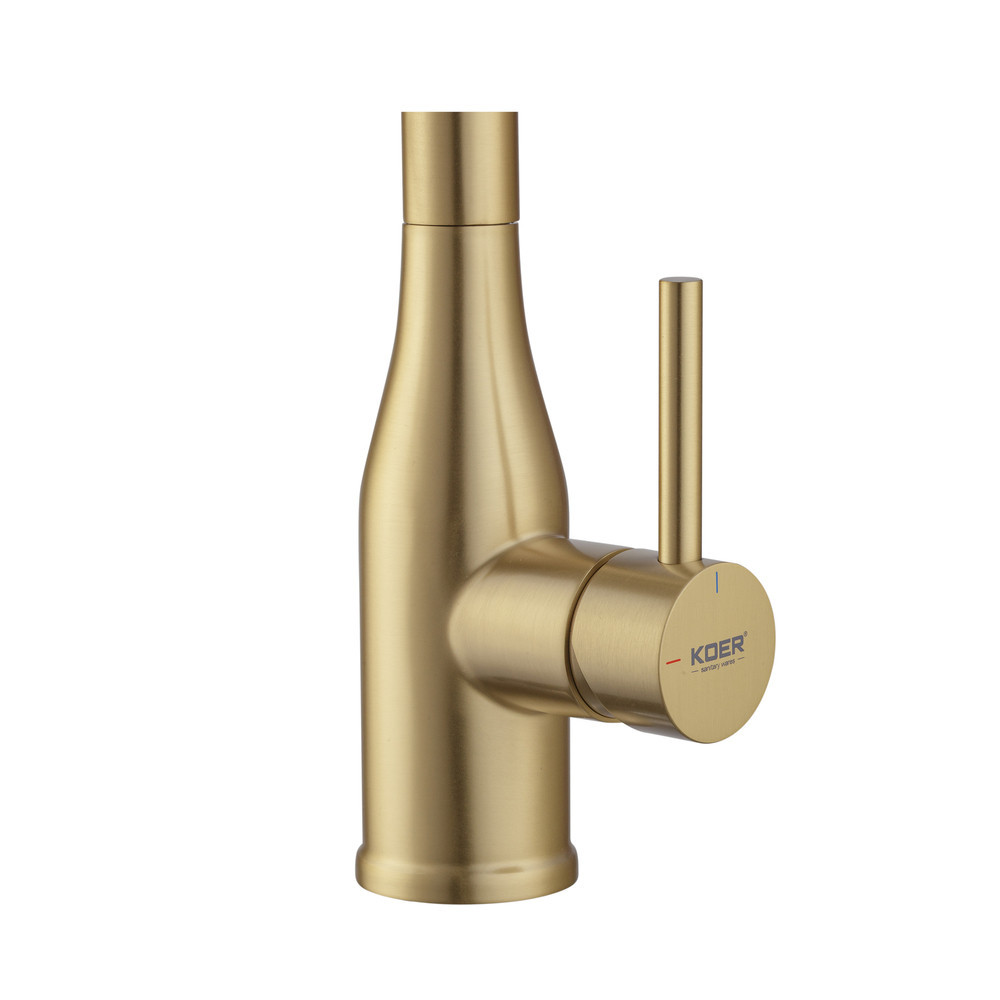 Смеситель для кухни Koer KI-70026-12 с белым силиконовым изливом (KR5212) Киев - изображение 8