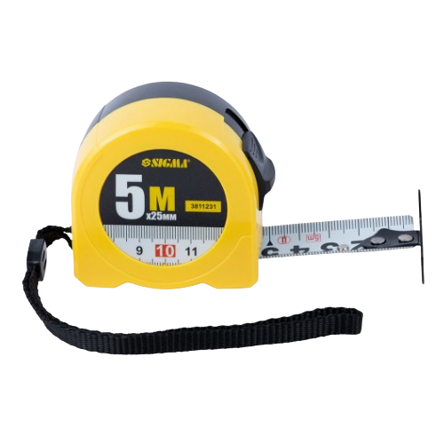 Рулетка 5м*25мм Color SIGMA Житомир