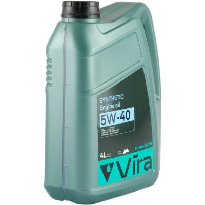 Моторна олива VIRA Synthetic 5W-40 4 л (VI0354) Вінниця - фото 2