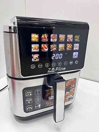 Фритюрница 13 л с двумя тэнами 4200 Вт Zepline ZP-00339 на 14 программ со съемным колышком (1) Одесса