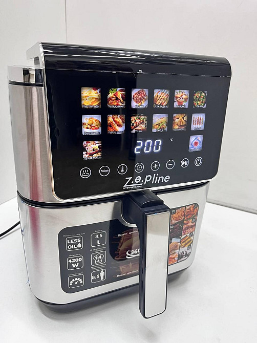 Фритюрница 13 л с двумя тэнами 4200 Вт Zepline ZP-00339 на 14 программ со съемным колышком (1) Одесса - изображение 4