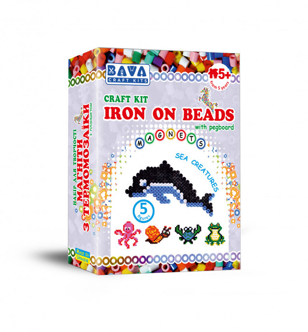 Детский набор для творчества. Магниты с термомозаики 