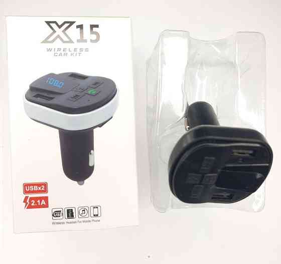 FM-Модулятор 5в1 X 15 12-24 v Bluetooth Винница