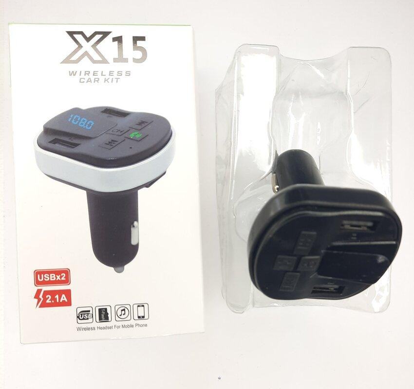 FM-Модулятор 5в1 X 15 12-24 v Bluetooth Винница - изображение 1