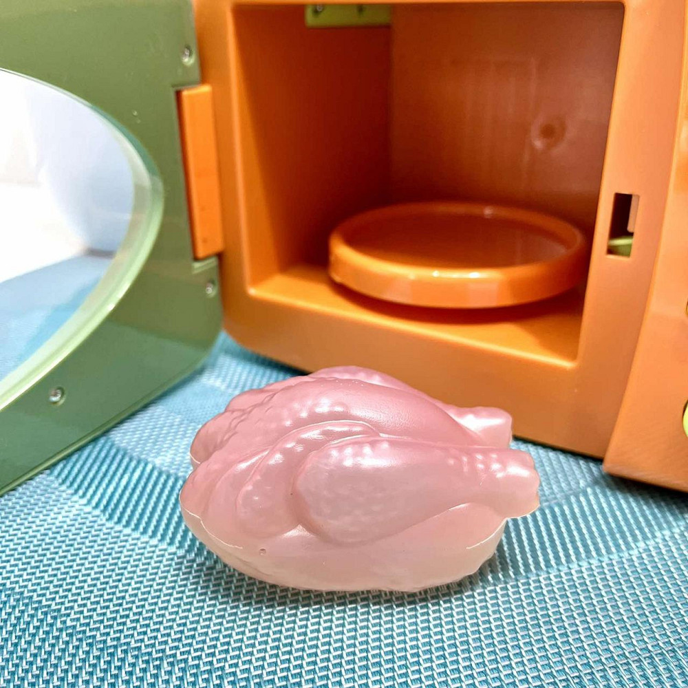 Мікрохвильова піч іграшкова з куркою підсвічування звук (XG2-9) Чернігів - фото 5