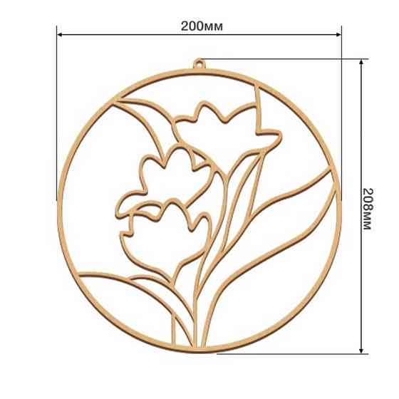 Набор для витражной живописи по номерам 