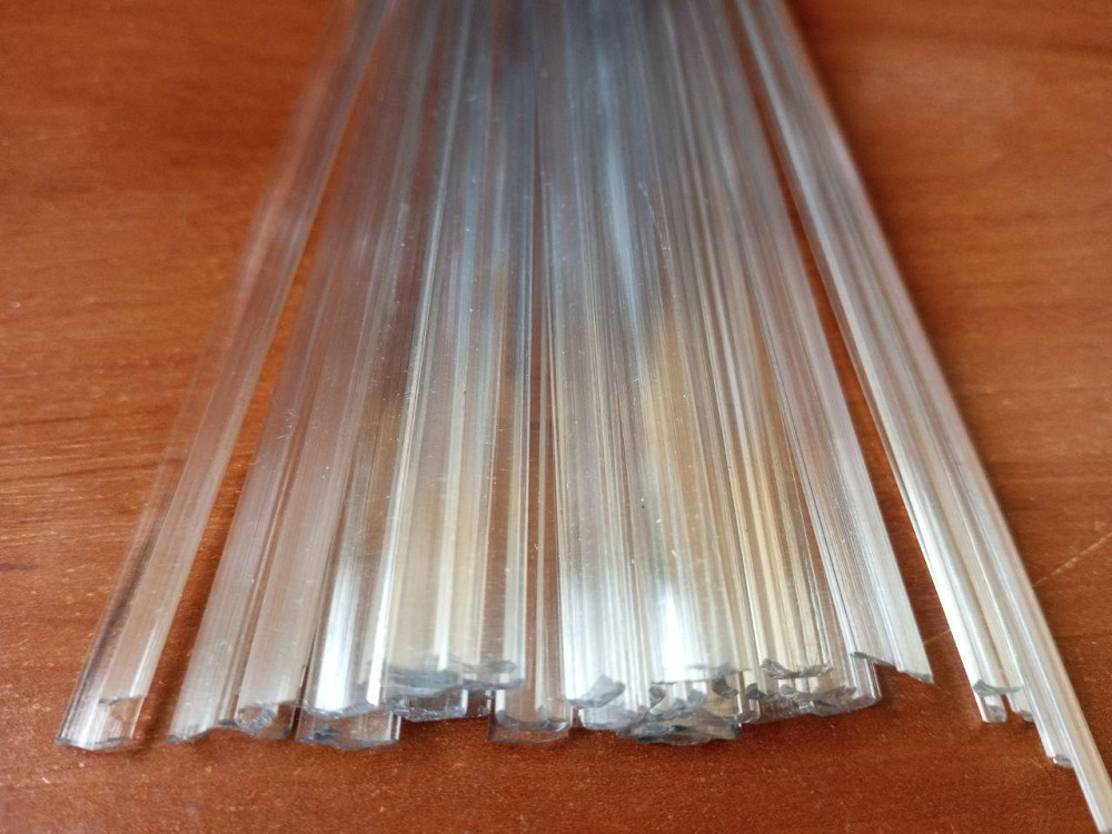 Електроди для пайки пластика - PMMA (оргстекло) пластина шириною 8мм Полтава - изображение 1