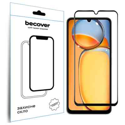 Стекло защитное BeCover Realme C63 Black (711794) Винница