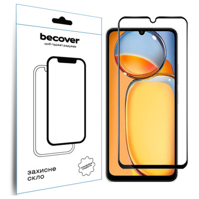 Стекло защитное BeCover Realme C63 Black (711794) Винница - изображение 1