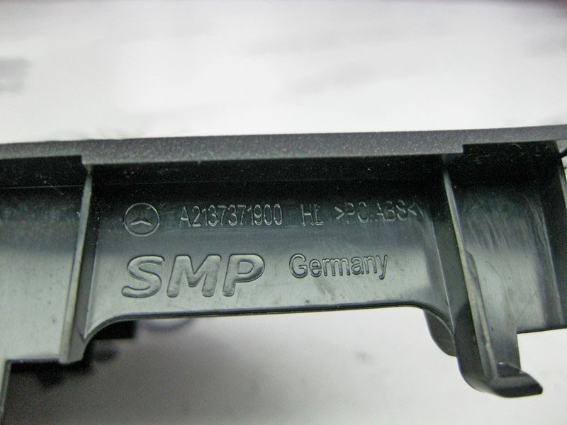 Mercedes-Benz  A2137371900 9051 Накладка кнопки склопідйомника задніх лівих дверей чорна E-Class W213 Одеса - фото 3
