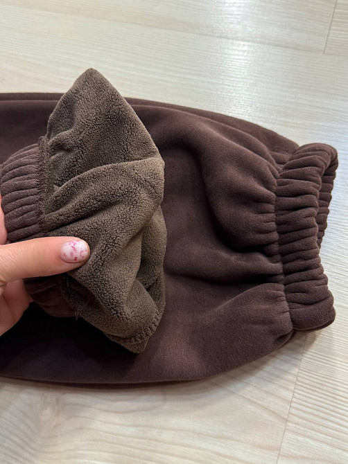 Костюм женский Joy One 80990 утепленный на флисе худи с брюками коричневый, коричневый, M Киев - изображение 13