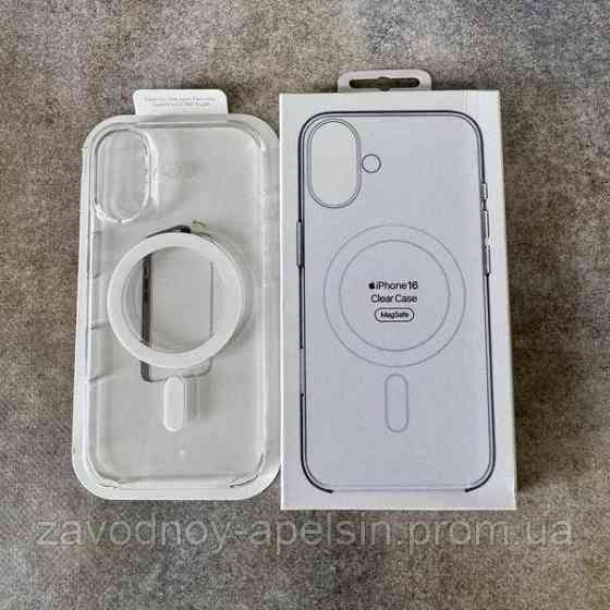 Iphone 16 Прозорий чохол Магсейф Акрил (PC) Одеса