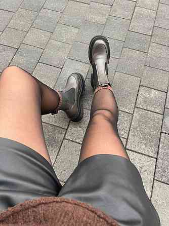 Без бренда Черевики жіночі KATI SHOES 314 коричневі (зима, шкіра натуральна) (5732) 41 Коломия