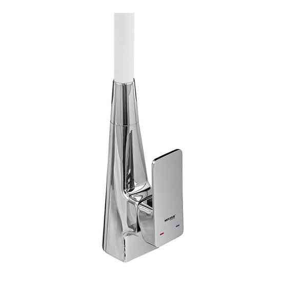 Кухонный смеситель MIXXUS ETNA 014-T NUT REFL.WHITE с хромированным корпусом и белым силиконовым изливом (MI8421) Харьков
