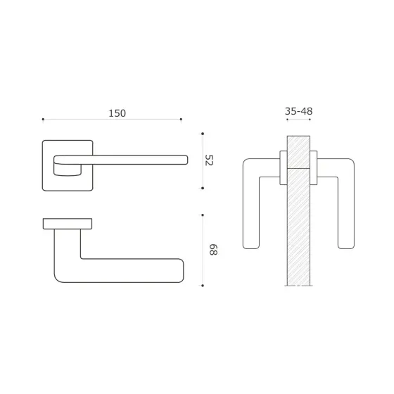 Ручка GIADA 110 RO11 AL7 Киев