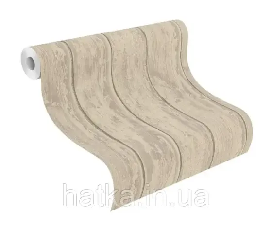 Шпалери вінілові на флізеліні Rasch Clasik 0,53х10 під дерево під дошку ефект старовини бежеві сірі Київ