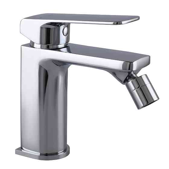 Змішувач для біде TOPAZ ODISS TO 18601-H52 на гайці,Хром,шланги TAQ-M1055,D35 Луцьк