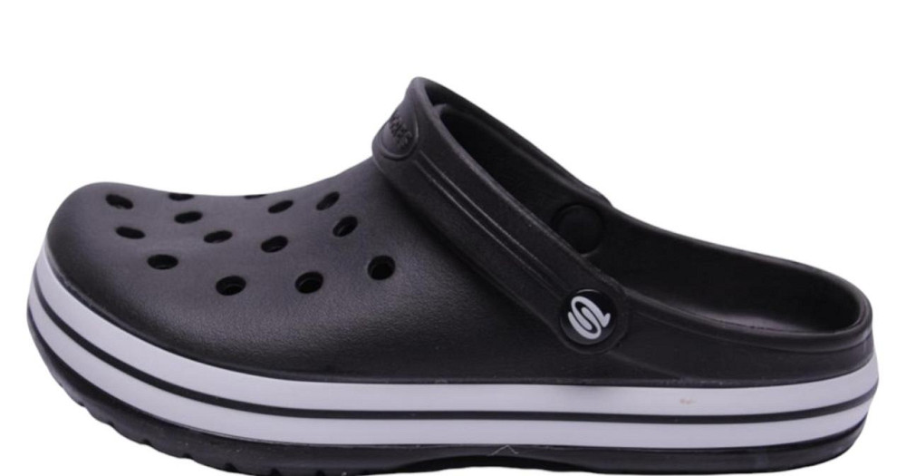 Крокси чорні сабо з великими дірками "Like Crocs" підліток. Одеса - фото 9