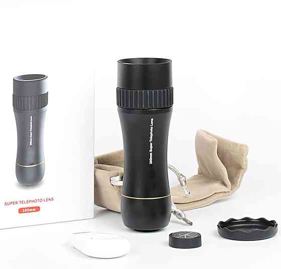 Телефото об'єктив для телефону 300мм професійний Kase Kase Super Telephoto Київ